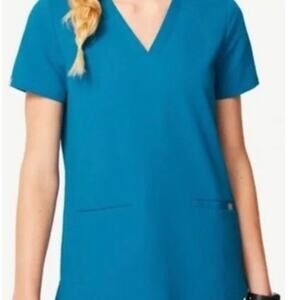 EUC Figs Alps Blue Casma 3 Pocket Scrubs in Women’s RARE PO #1652 Size Small